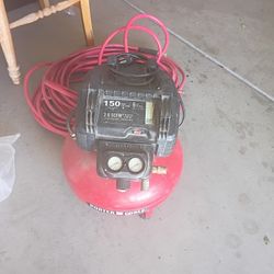 Air Compressor With Hose And Attachments 