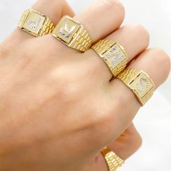 14k Letter Rings A-Z