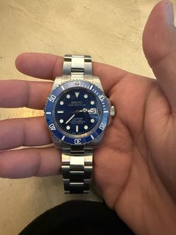 Seiko Mod Submariner- Smurf Blue