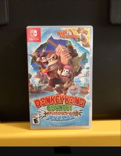 Donkey Kong Country Tropical Freeze for Nintendo Switch video game console system or Lite Oled 2
