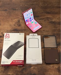 Samsung Z Flip 7 512GB Unlocked Coral Red