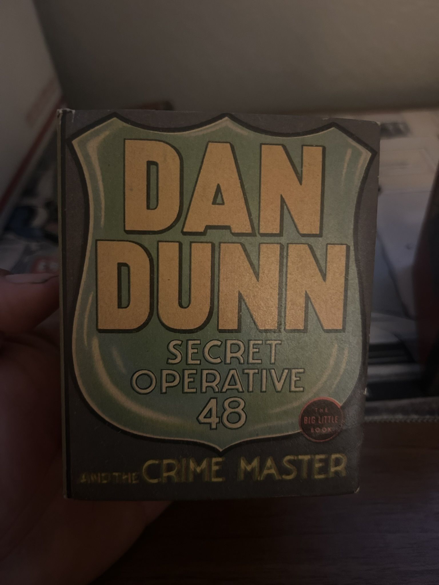 Dan Dunn Secret operative 48 and the crime master the big little book #1171 1935