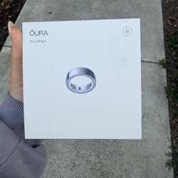 Brand New Oura Ring Size 6 Silver