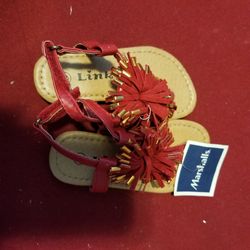 New Toddler girls size 5 sandals