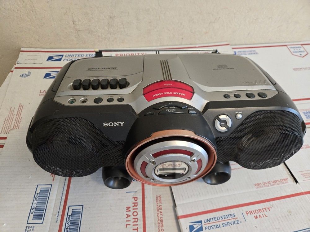 sony cfd-g500 cd radio casette-corder Radio Cd Player