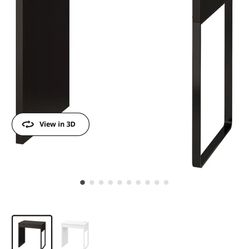 IKEA Micke Black Desk