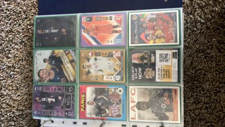 Soccer cards  (NOT 5$)TEXT TO KNOW