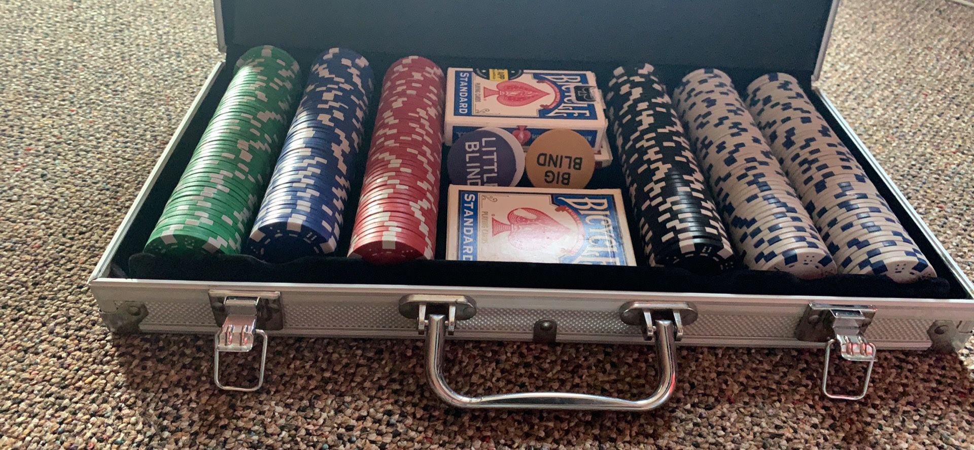 Authentic Las Vegas Poker Set