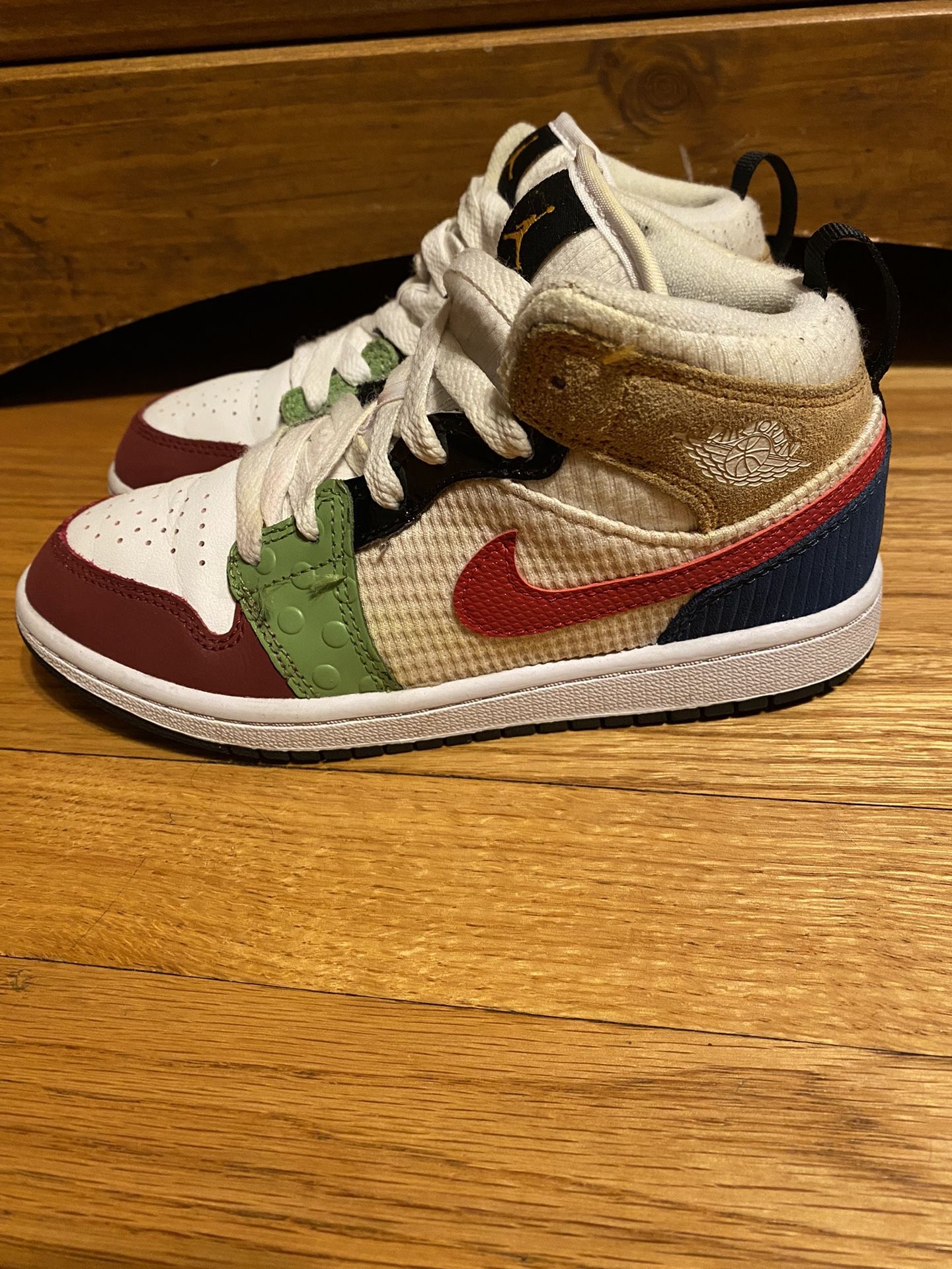 Kids Jordan 1 Multicolor 