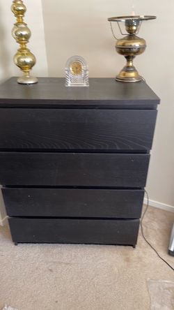 Black Chest of Drawers