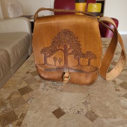 Vintage Leather Shoulder Bag