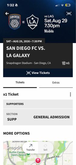 San Diego FC vs Galaxy