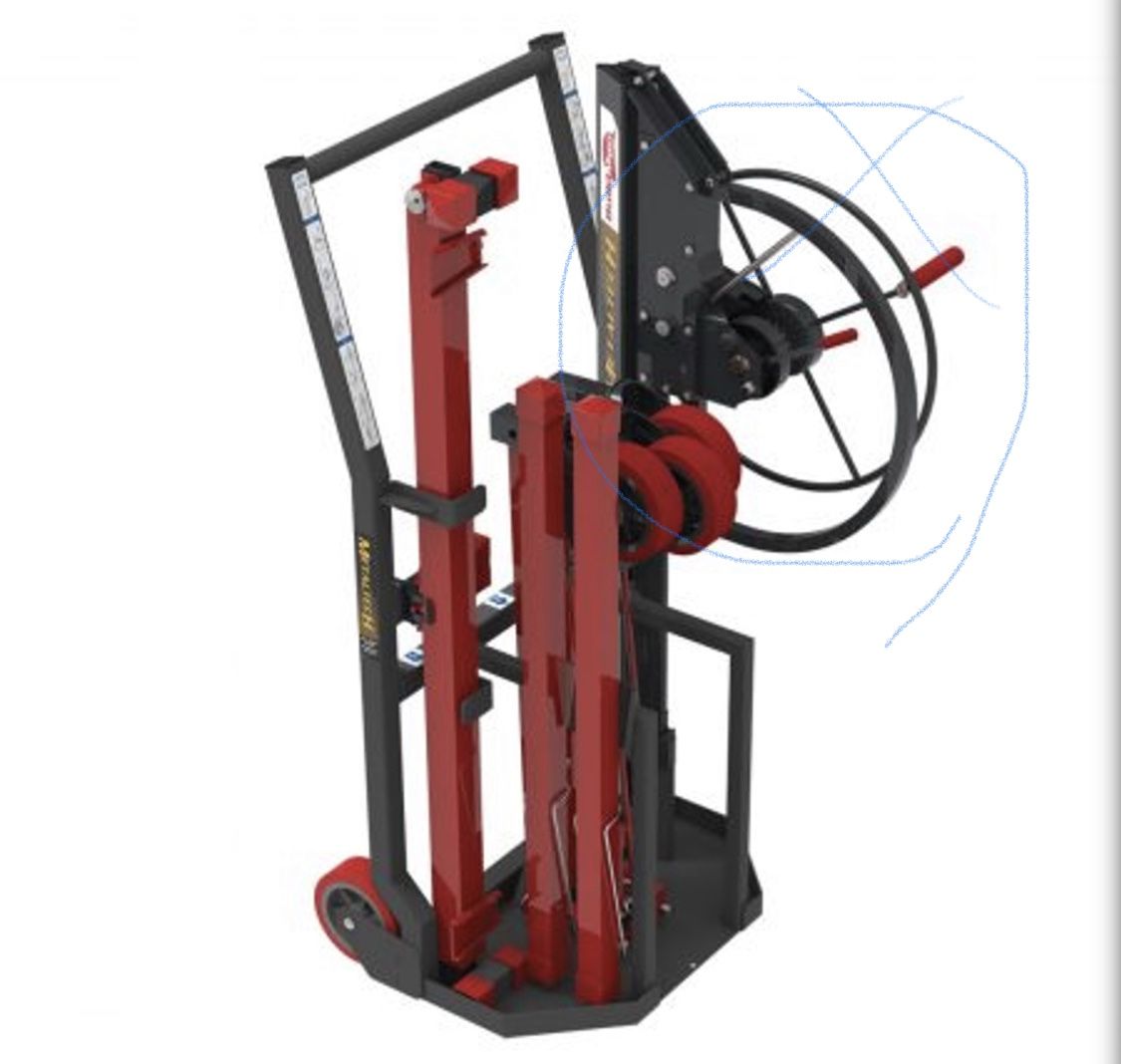 MetalTech I BMDPLK Panel Hoist with Transport Hoist