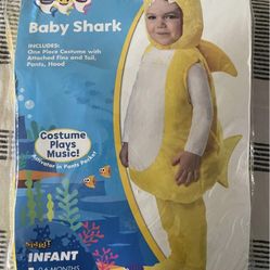 Baby Shark Costume 18-24months