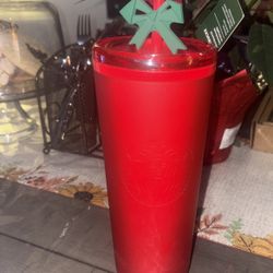 Red Starbucks Cup