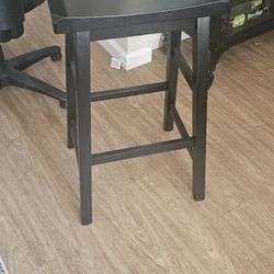 Set of 2 Wooden Bar Stools from Living Spaces - $60