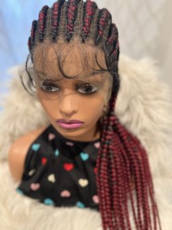 Cornrow Lace Wig