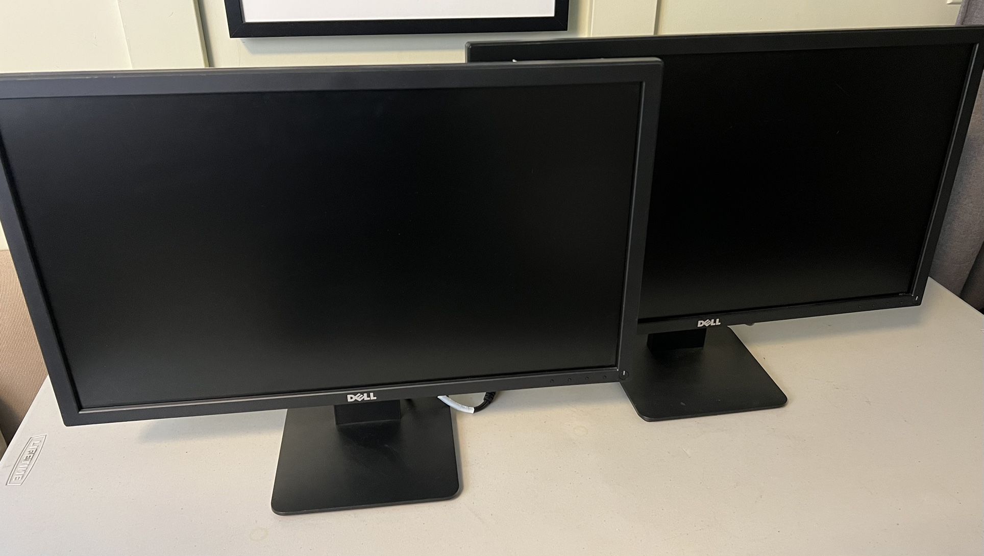 2 Dell Monitors