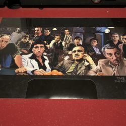 The Bad Guys Poster Justin Reed Art Goodfellas Scarface Sopranos Etc.