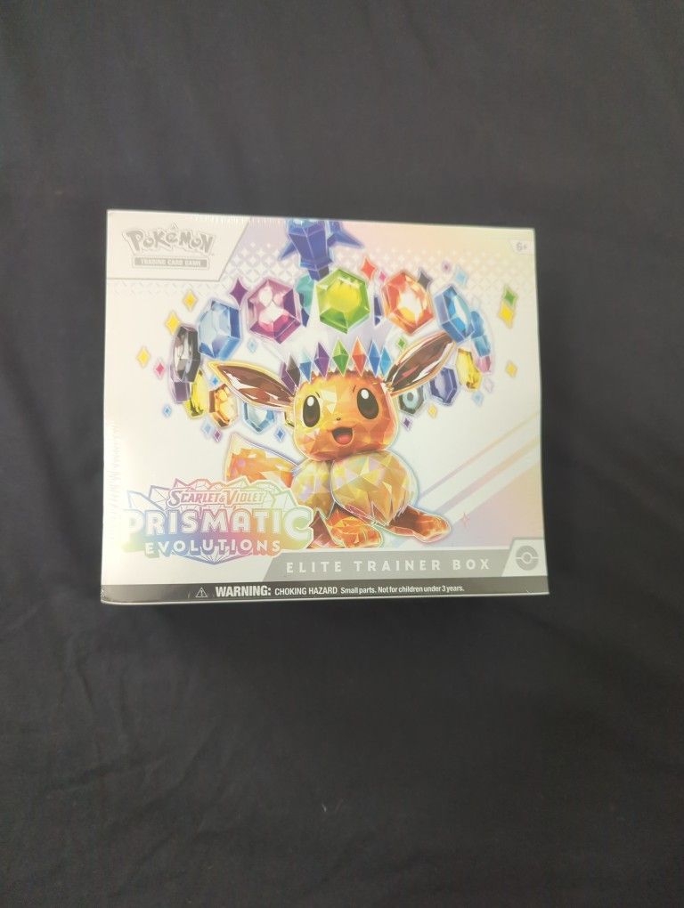 Pokemon Prismatic Elite Trainer Box