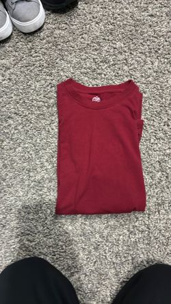 Red Crew Neck T-Shirt