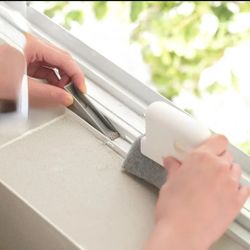 Universal Small Gap Cleaning Brush - Perfect for Cleaning Window Grooves and Door Tracks!
