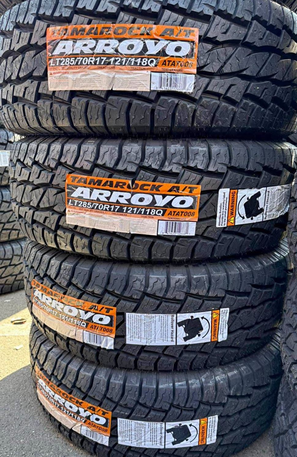 285 70 17 Vendo Un Set De Llantas Nuevas Con Garantía Marca ARROYO