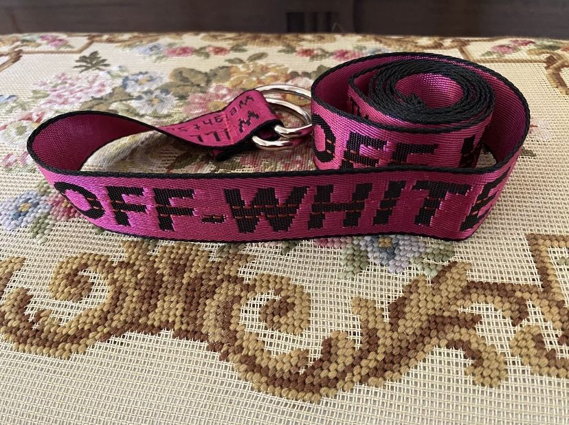 Fuchsia Utility Off Industrial Belt 130cm   