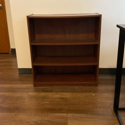 Free brown shelves