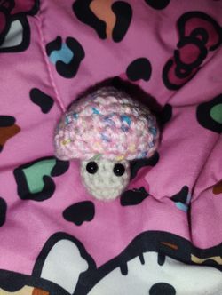 crochet mushroom