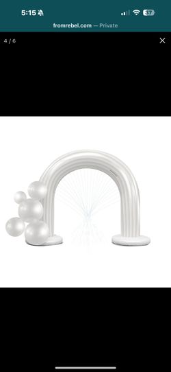 Minidip Garland Arch Play Sprinkler - Iridescent Pearl