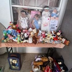 NEW TY BENNIE BABYS( ALL SIZES)