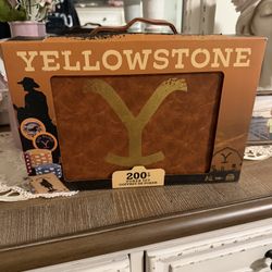 Brand NEW Yellowstone Poker set  - Never Opened