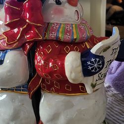 2003 vintage Chris Radko cookie jar