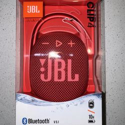JBL Clip 4 Red/White/Black