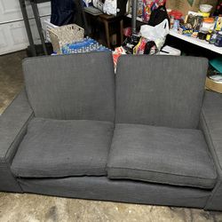 Ikea Grey Couch 