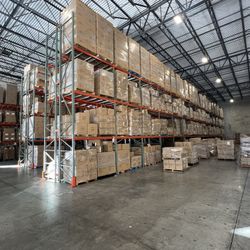 42”x24’ Uprights Brand New Pallet Racks Made In USA Racking 