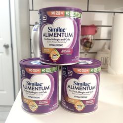 Similac Alimentum Formula Cans