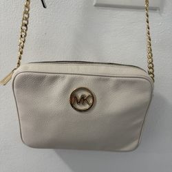 Michael Kors Leather Crossbody Bag
