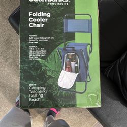 Folding Cooler Chair 