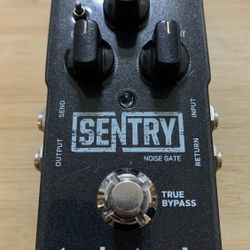 TC Electronics Sentry Noise Gate Supressor Effects Pedal Guitar 