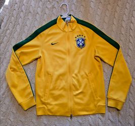 Adult Vintage Nike Brasil 1998 Authentic Track Jacket (S)