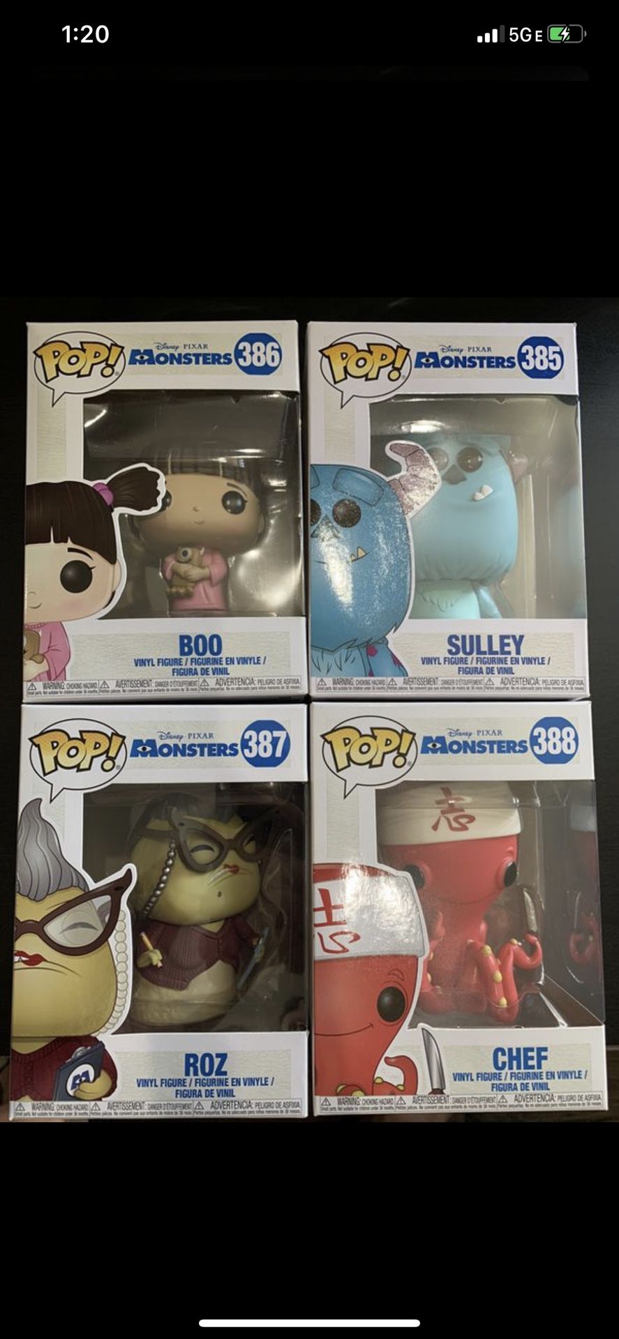 Monsters INC Funko POP