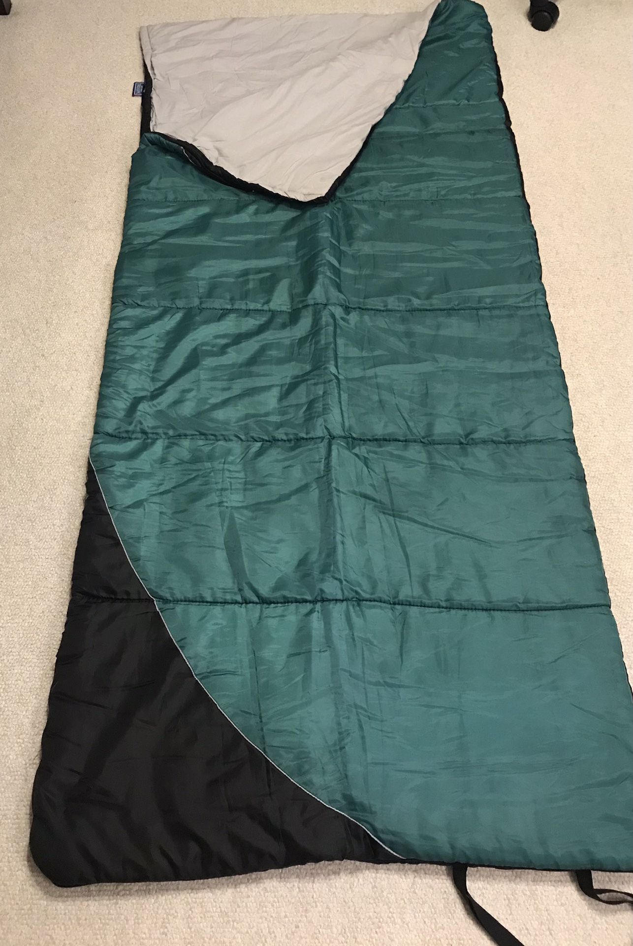 Wenzel Sleeping Bag + Texsport Fleece Liner + Pillow