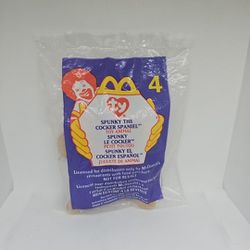 Spunky the Cocker Spaniel #4 TY McDonalds 1999 - NEW