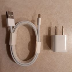 One 6FT Charger With Power Adapter