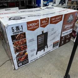 Pit Boss 1300 Connected Pellet Smoker Copperhead - Onyx Edition with Wi-Fi®