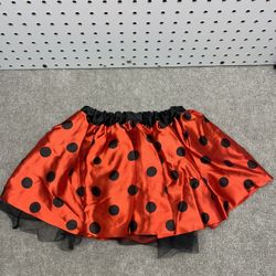 Polka Dots Skirt Girl 