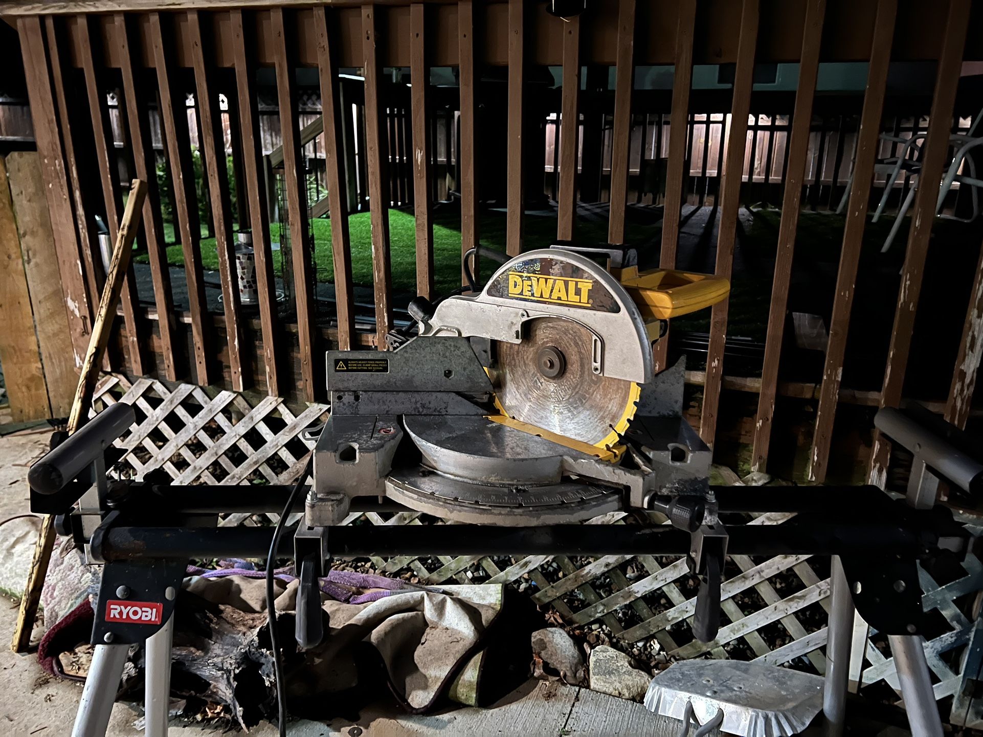 Dewalt 12” Meiter Saw