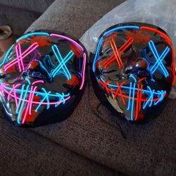 LED Halloween Mask